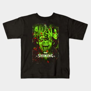 Shining Haunts Relive the Sinister Presence and Classic Moments of the Film's Iconic Overlook Hotel on a Tee Kids T-Shirt